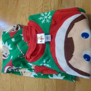 Elf on the Shelf fleece pajamas